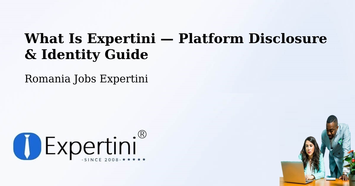 What Is Expertini — Platform Disclosure & Identity Guide – Părhăuți